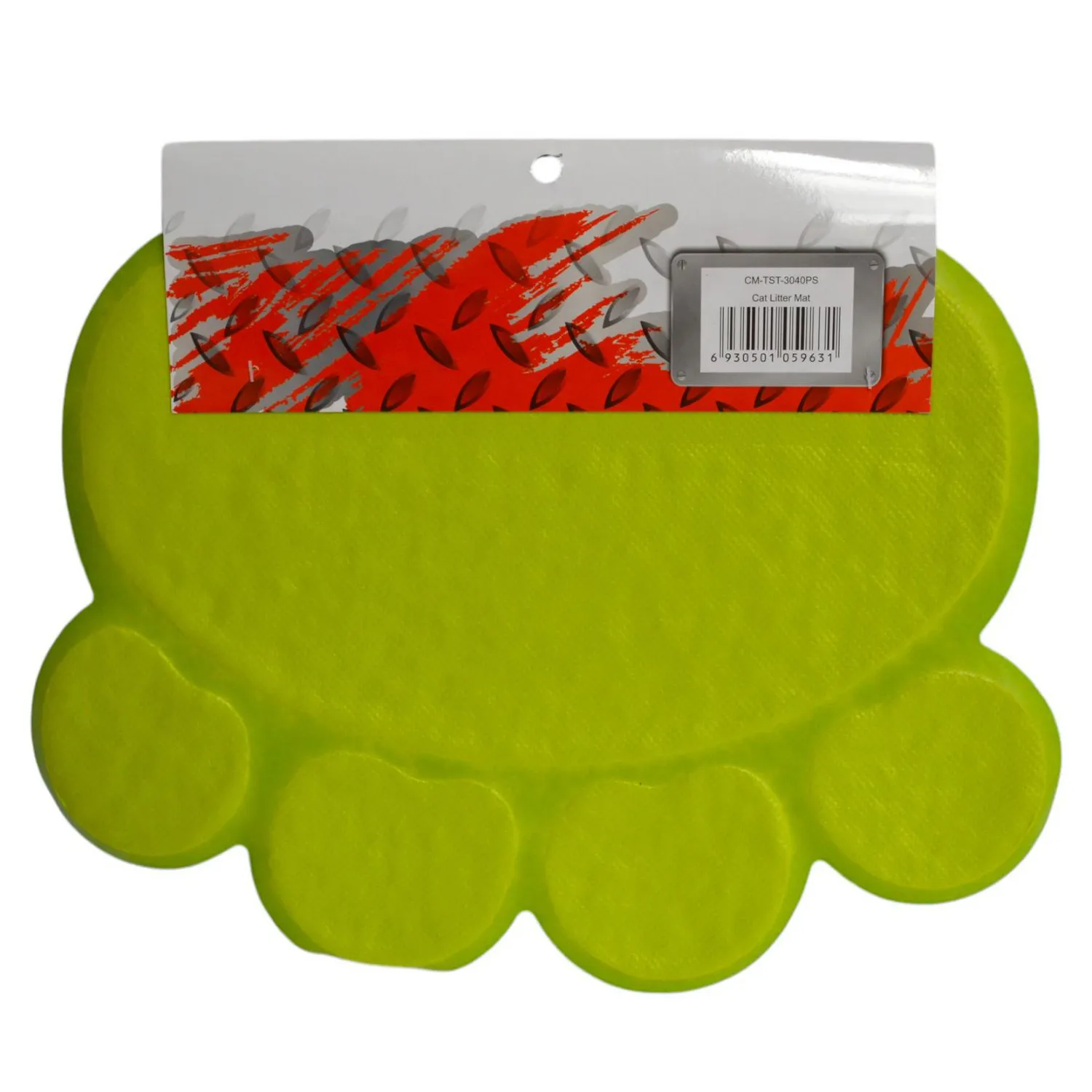 Tapete sintetico para mascotas estilo huella verde colmascotas
