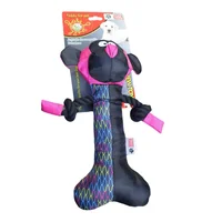 Juguete para perro peluche monkey rosado 32x17cm colmascotas