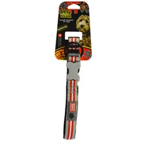 Collar para perro nautica rojo 2.0 cm/cuello 39-56cm colmascotas
