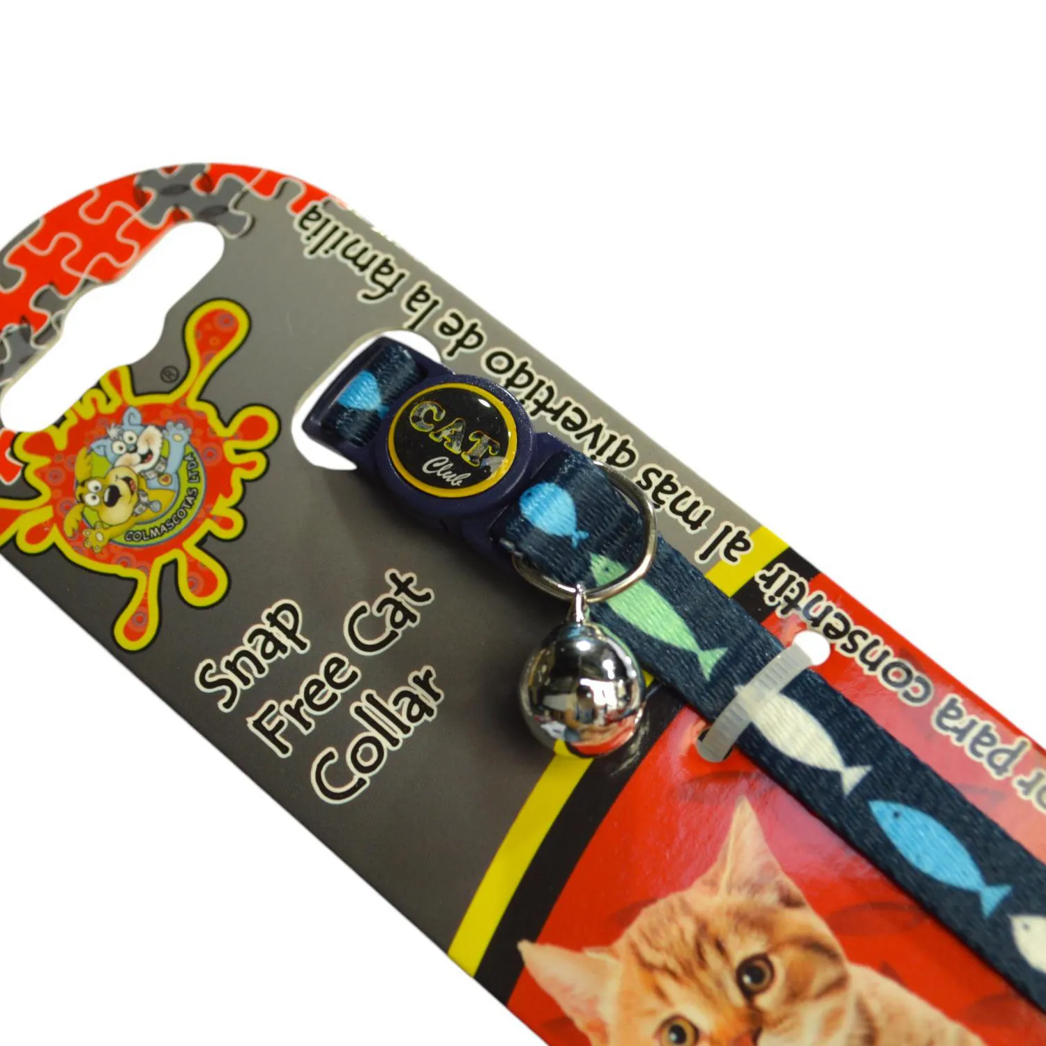 Collar para gatos atlantida azul colmascotas