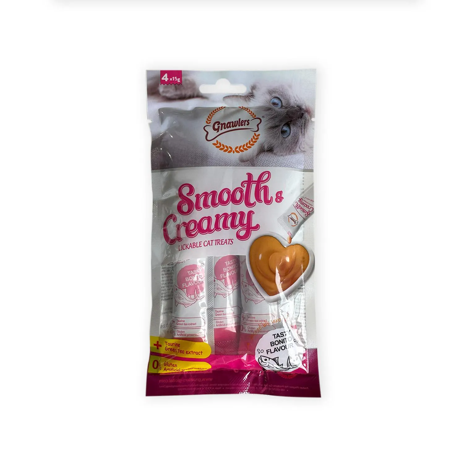 Snack para gato smooth creamy suave sabor atún 60gr 5