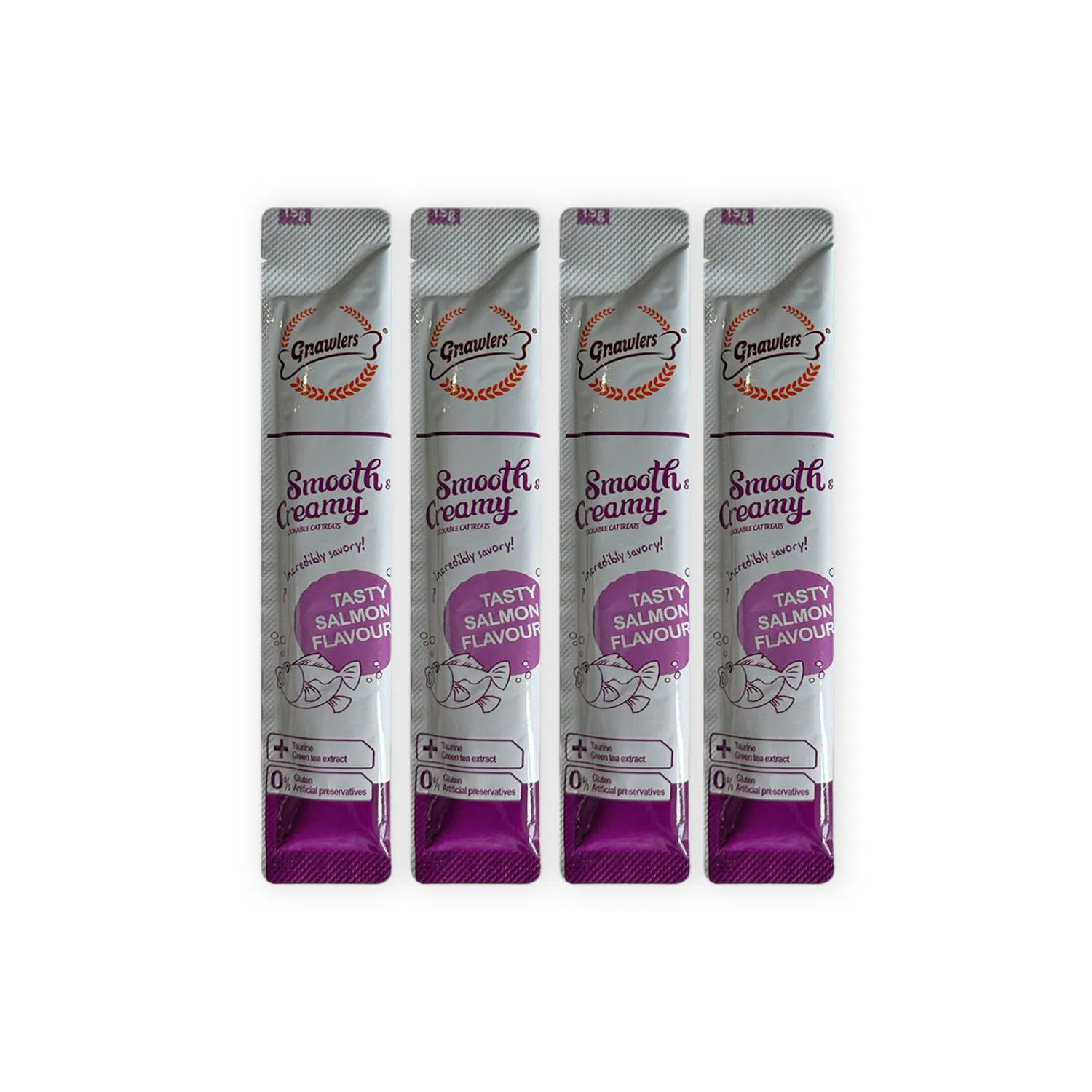 Snack para gato smooth creamy sabor a salmon 60gr