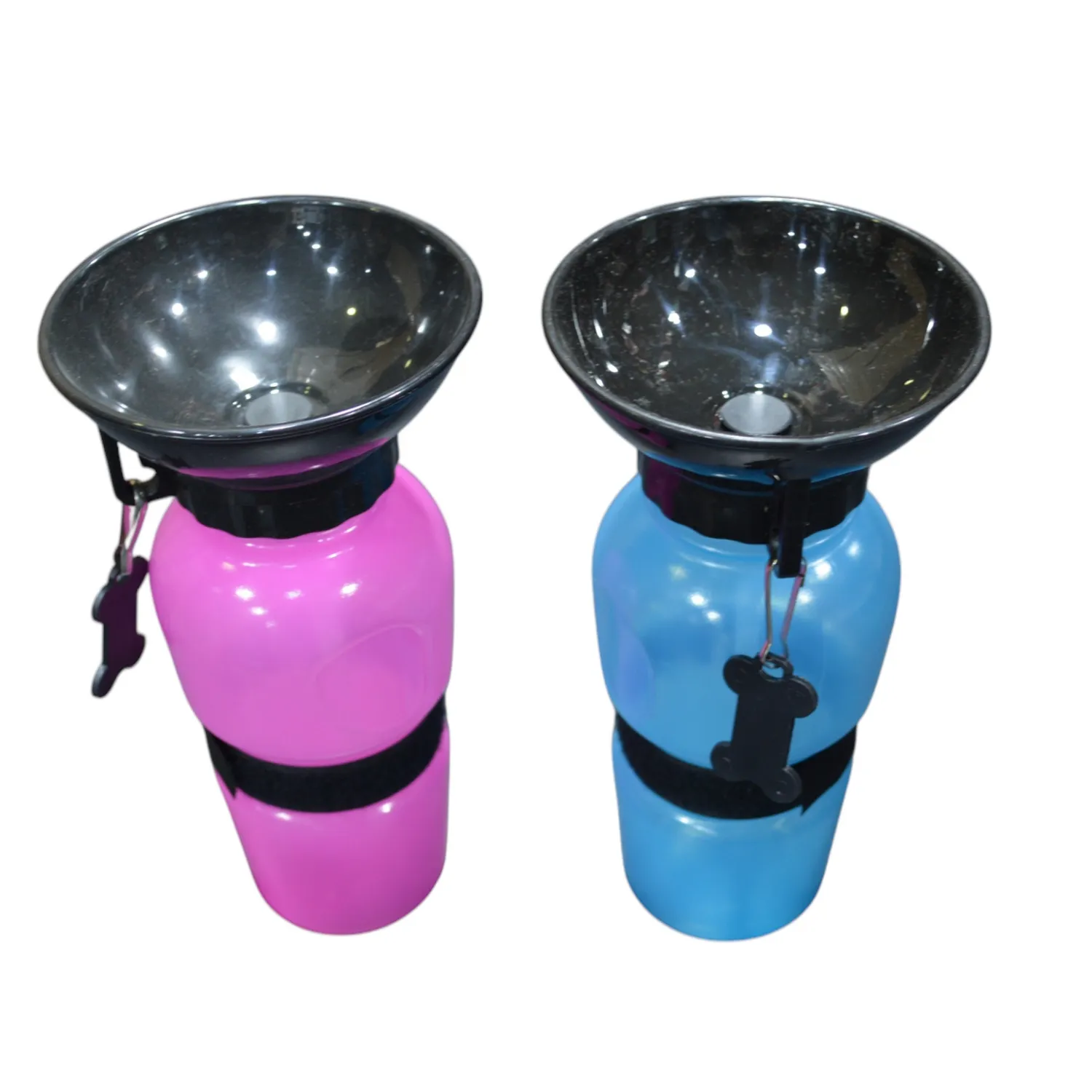 Bebedero portátil para perro aqua dog azul 500 ml colmascotas