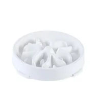 Comedero para perros ansiosos blanco xl 28x5cm colmascotas