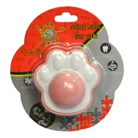 Juguete para gato catnip huellita rosada colmascotas