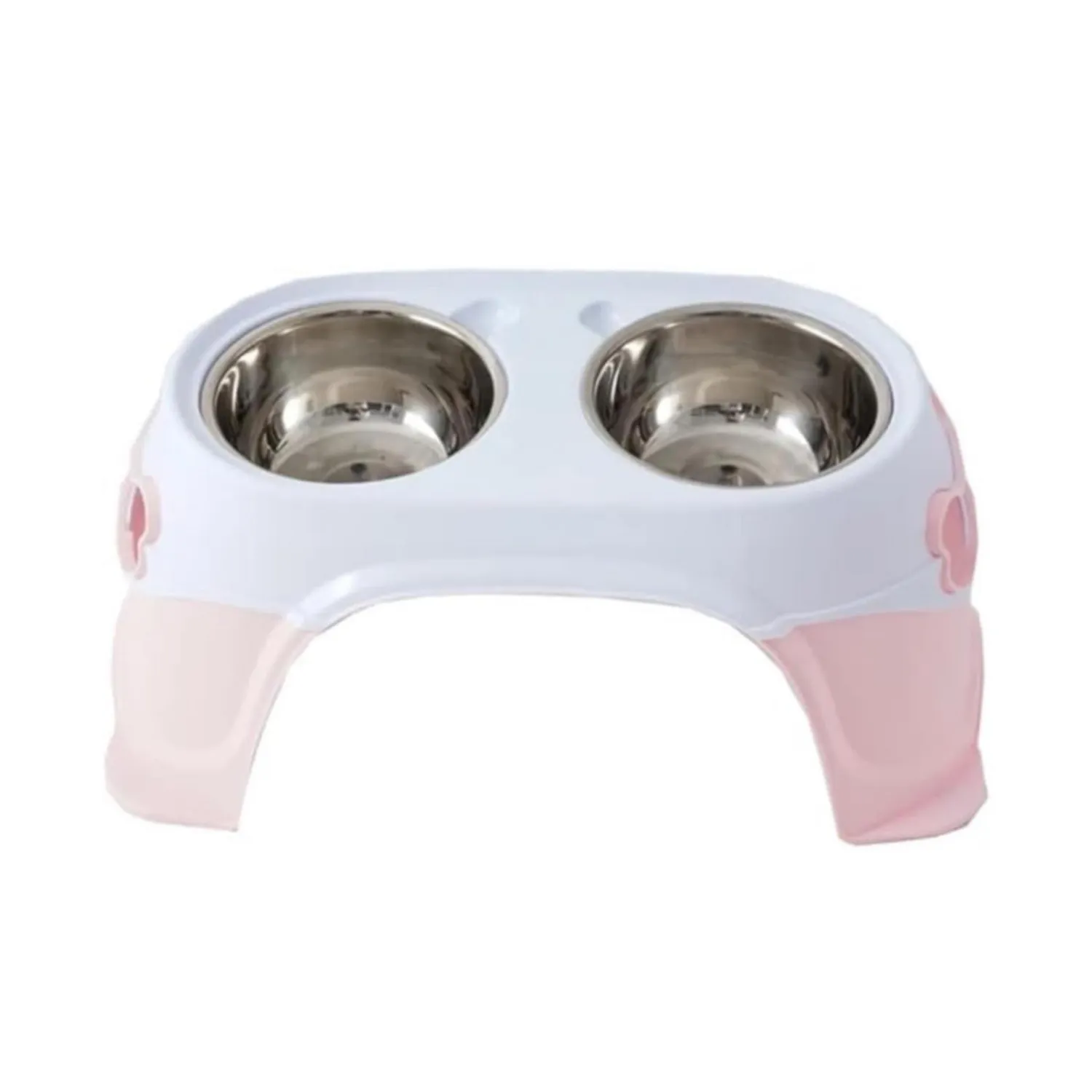 Comedero Alto para Perro Dinastía Rosa 47x20.3cm Colmascotas