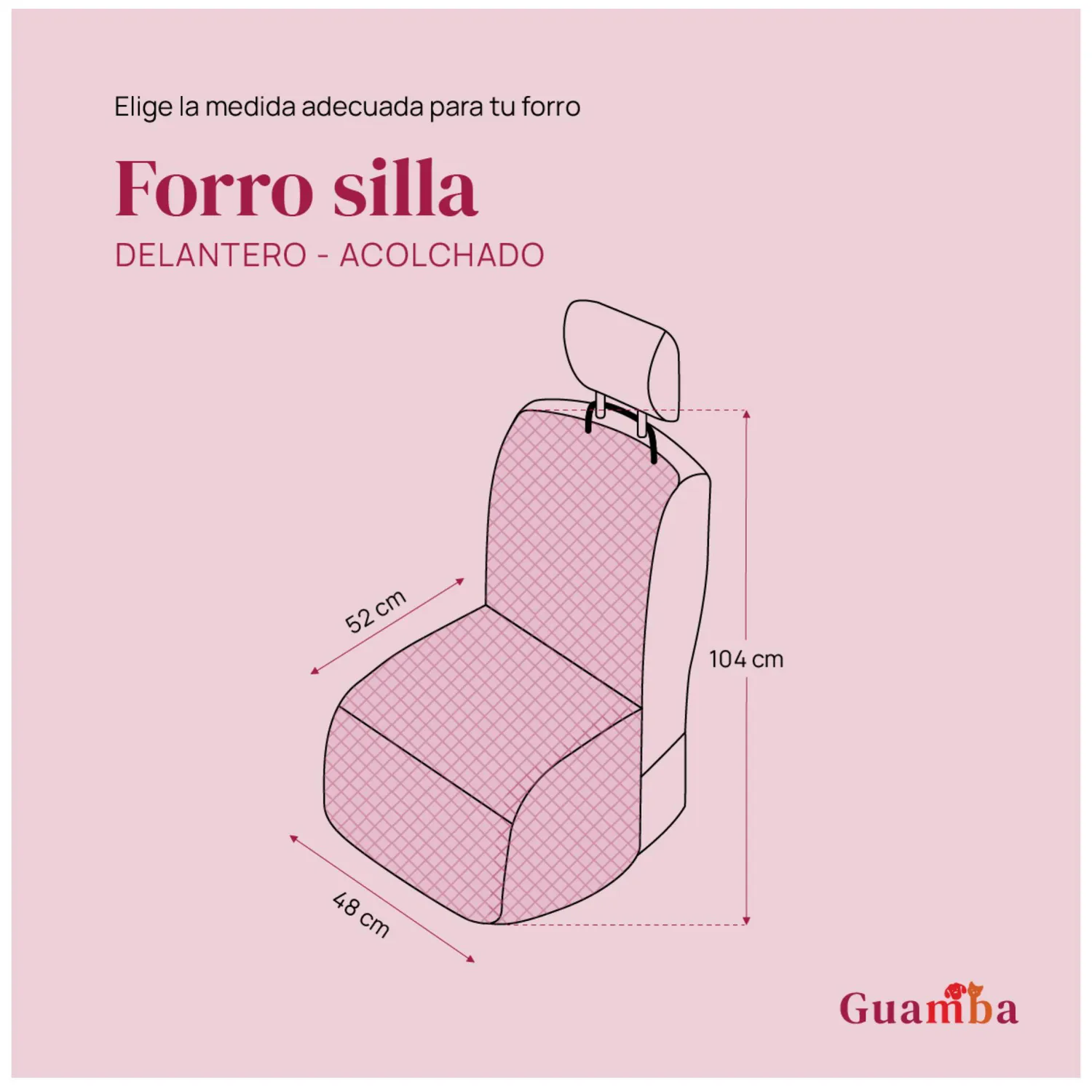 Protector Mascotas Para Carro Silla Delantera 3