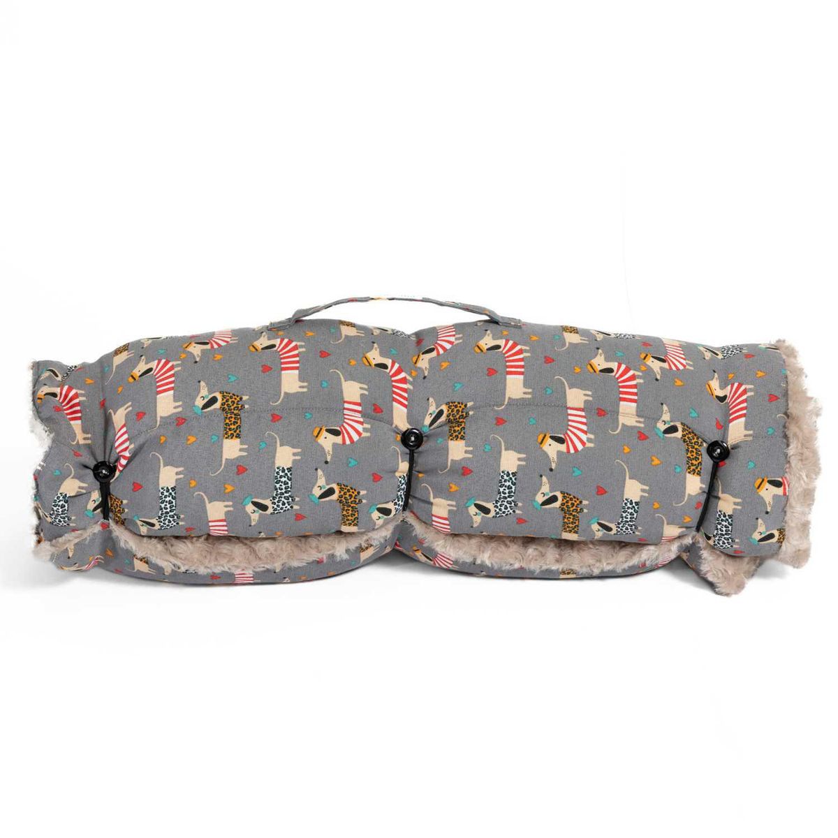 GUAMBA - Colchoneta Mascota Travelroll 100x70cm Frenchyg