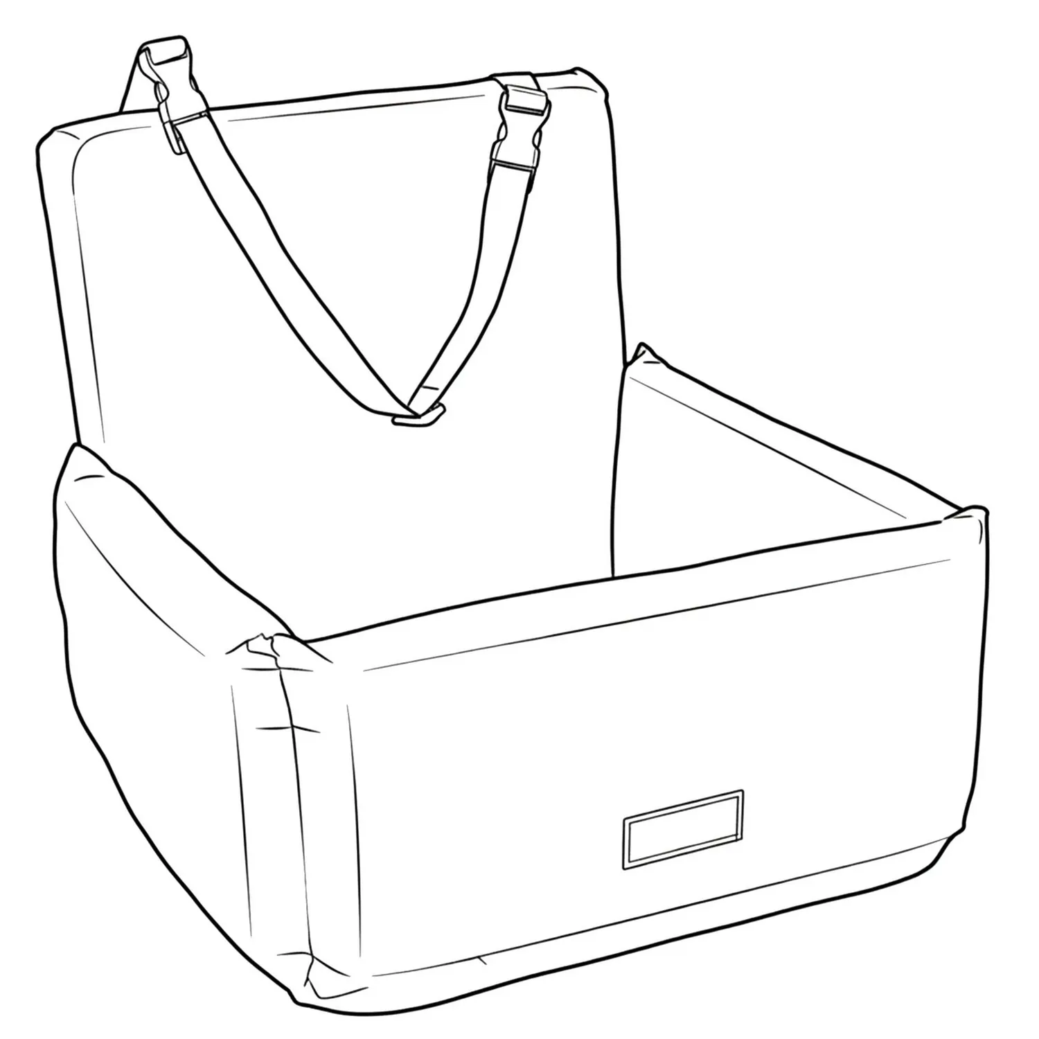 Cama Para Transporte De Mascotas En Vehiculo 4 48x45x42cm Petizoos 3