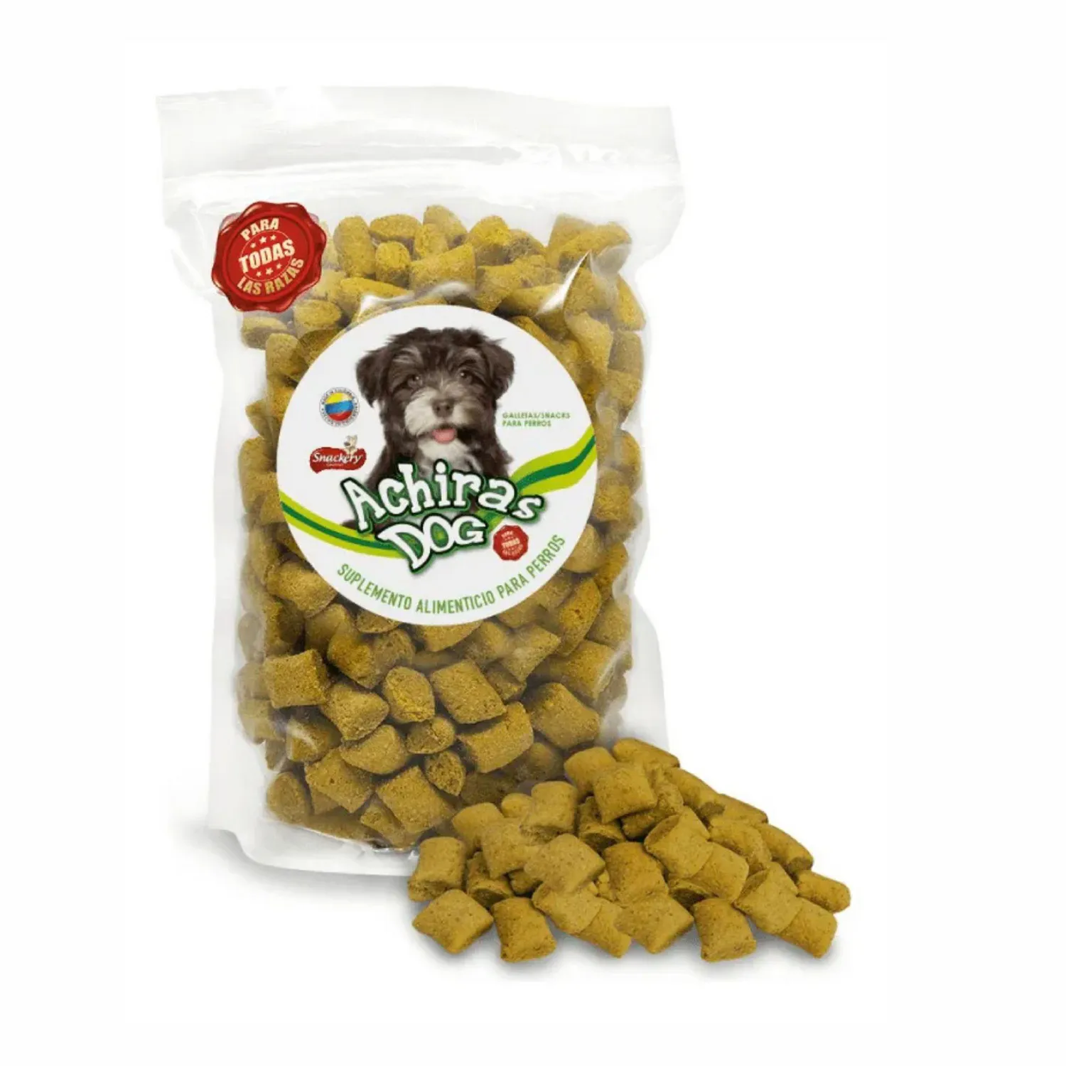 Galletas achiras snackery gourmet para perros con sabor a ternera 350gr 3