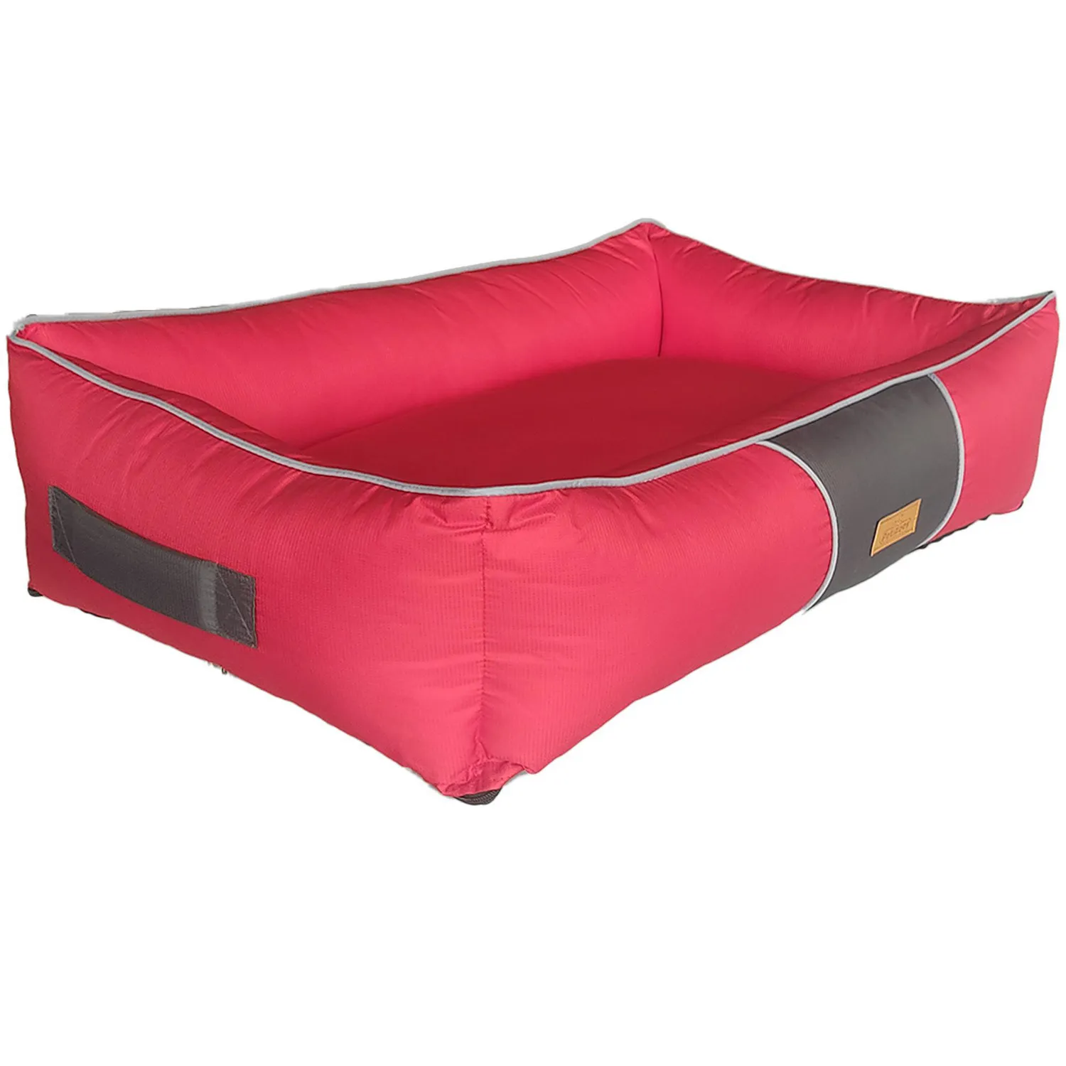 Cama para mascotas touch grande fucsia 90x60x22cm petizoos 3