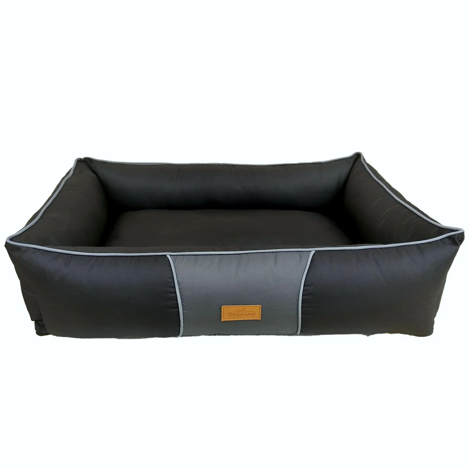 Cama en Lona Impermeable Grande Roja 90x60x26cm Petizoos