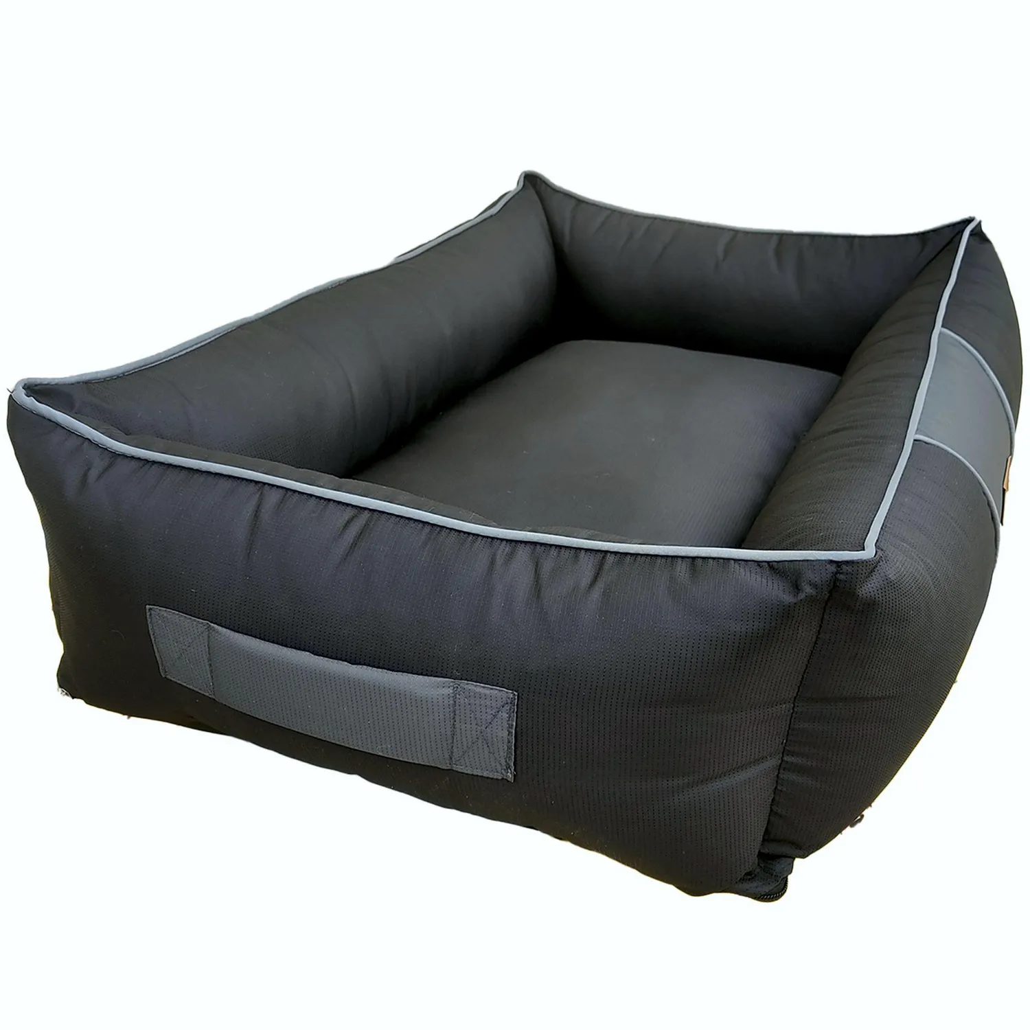 Cama en Lona Impermeable Grande Roja 90x60x26cm Petizoos