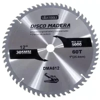 Disco de Sierra 12 Pulgadas x 60 Dientes para Madera Uyustools