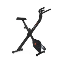 Bicicleta Estática Plegable X20 Pro Color Negro - 125 kg