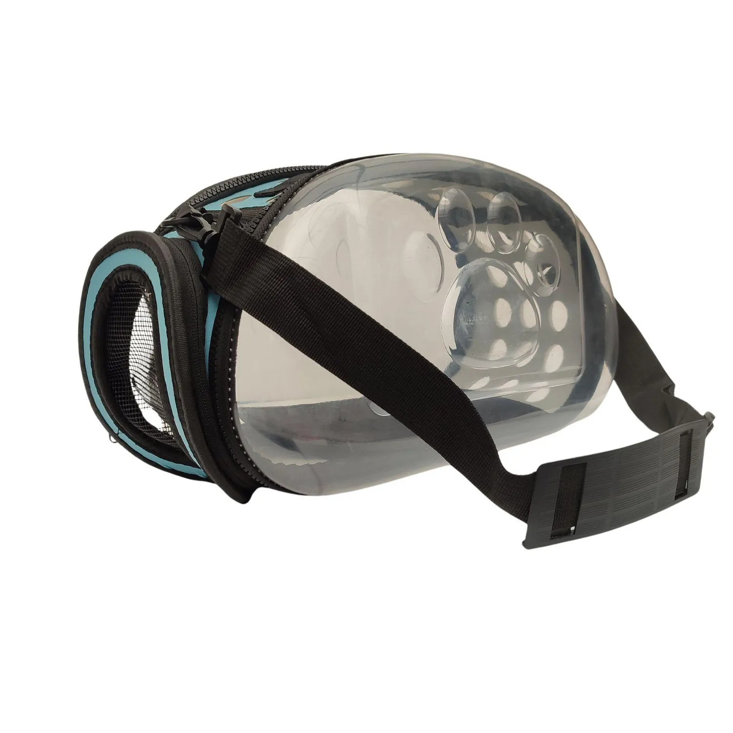 Cargador para mascota pvc paredes translucidas 36x23x20cm pet center