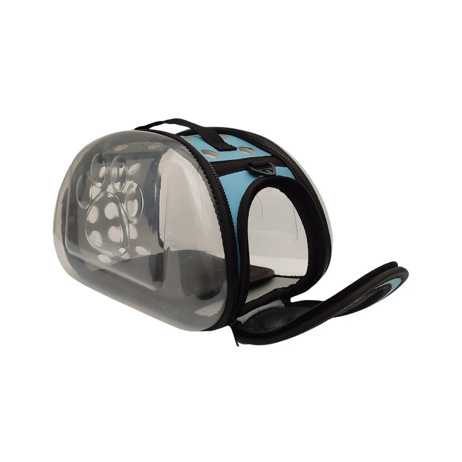 Cargador para mascota pvc paredes translucidas 36x23x20cm pet center