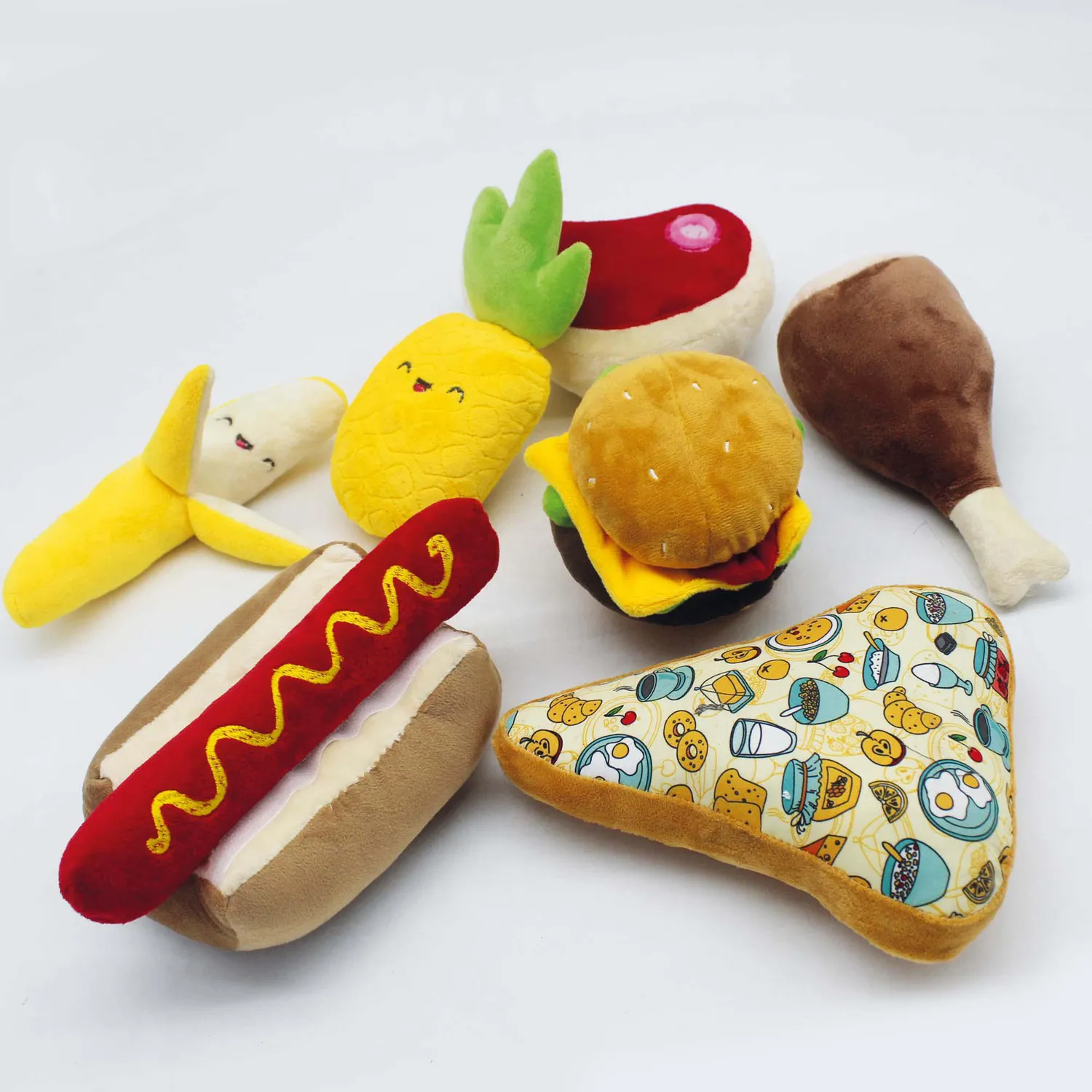 Juguete Para Perro Peluche Surtidos 3