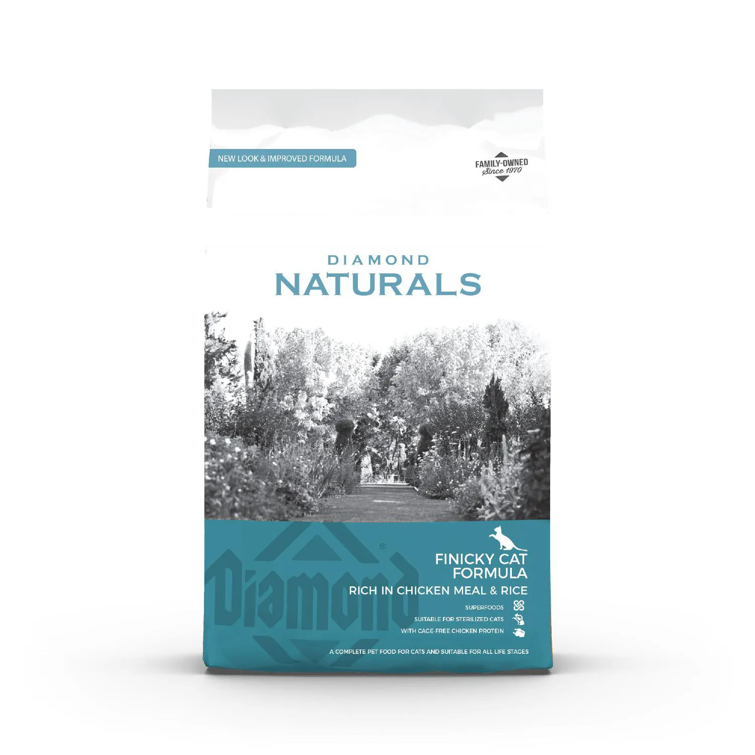 Comida Seca Para Gato Diamond Naturals Finicky Sabor A Pollo 3kg
