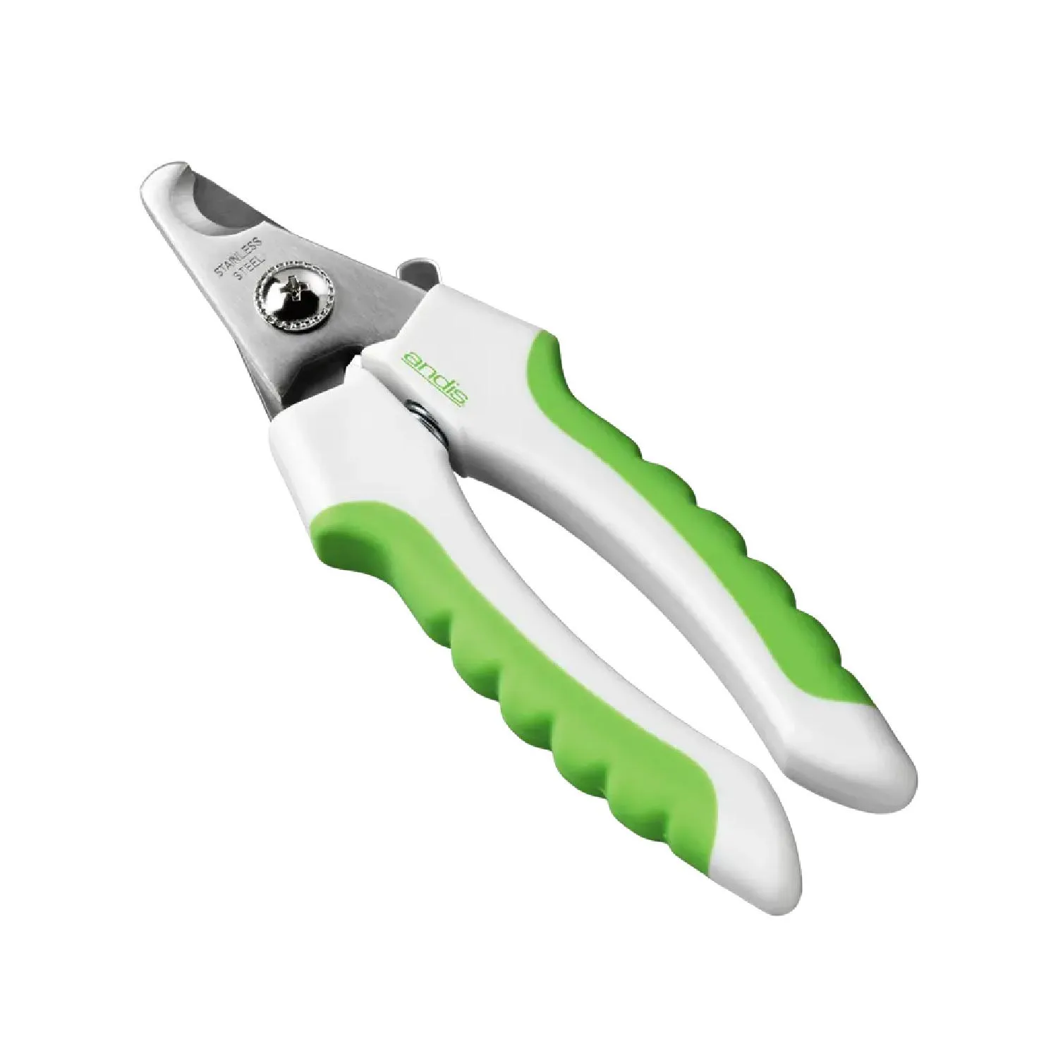 Cortauñas verde/blanco para perro andis