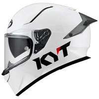 Casco Kyt R2r Blanco Plano Brillante S
