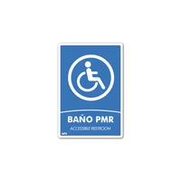 Señal Baño Discapacitados 22X15Cm Fixser