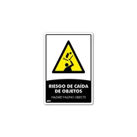 Señal Caida Objetos 22X15Cm Fixser