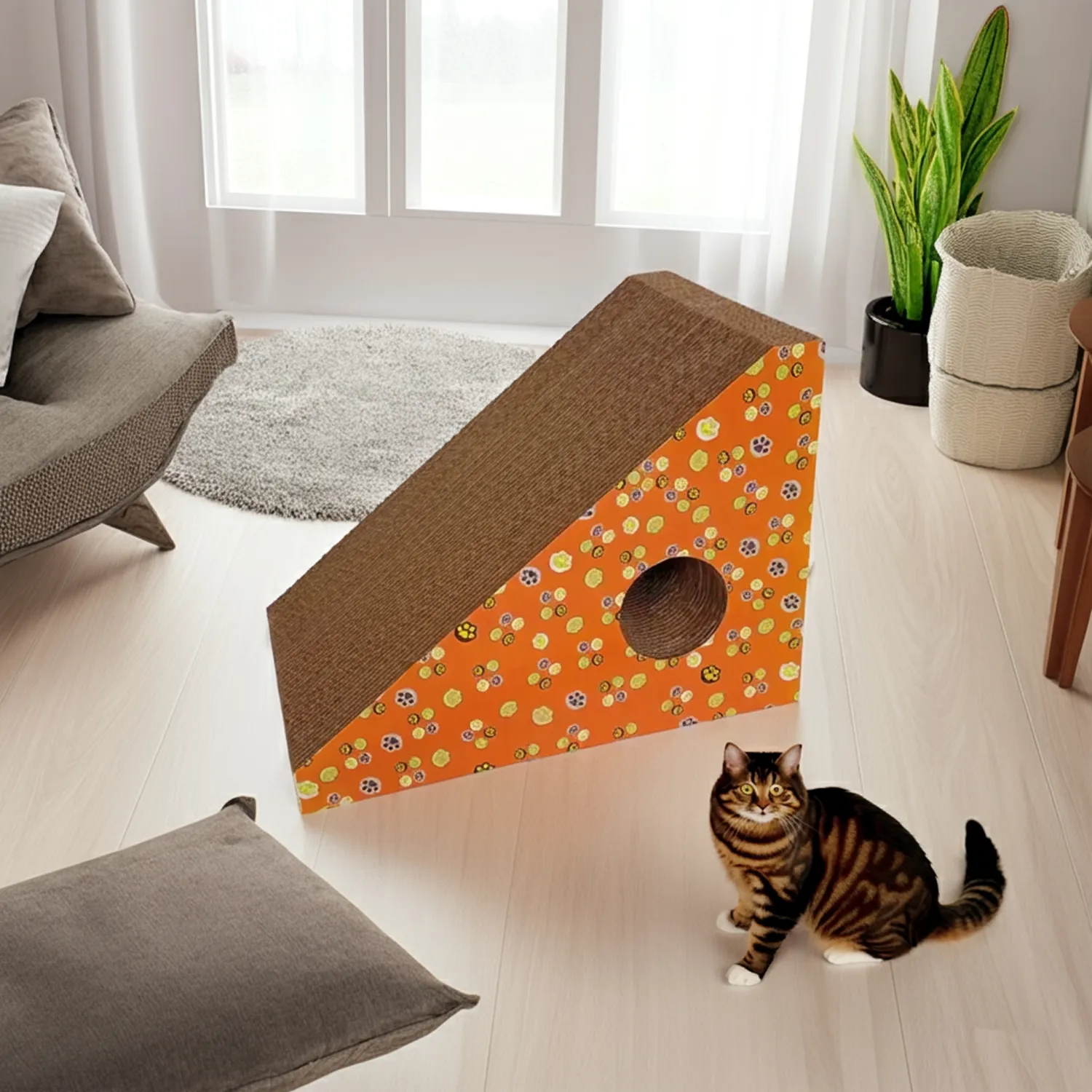 Rascador Para Gato Triangulo Petizoos