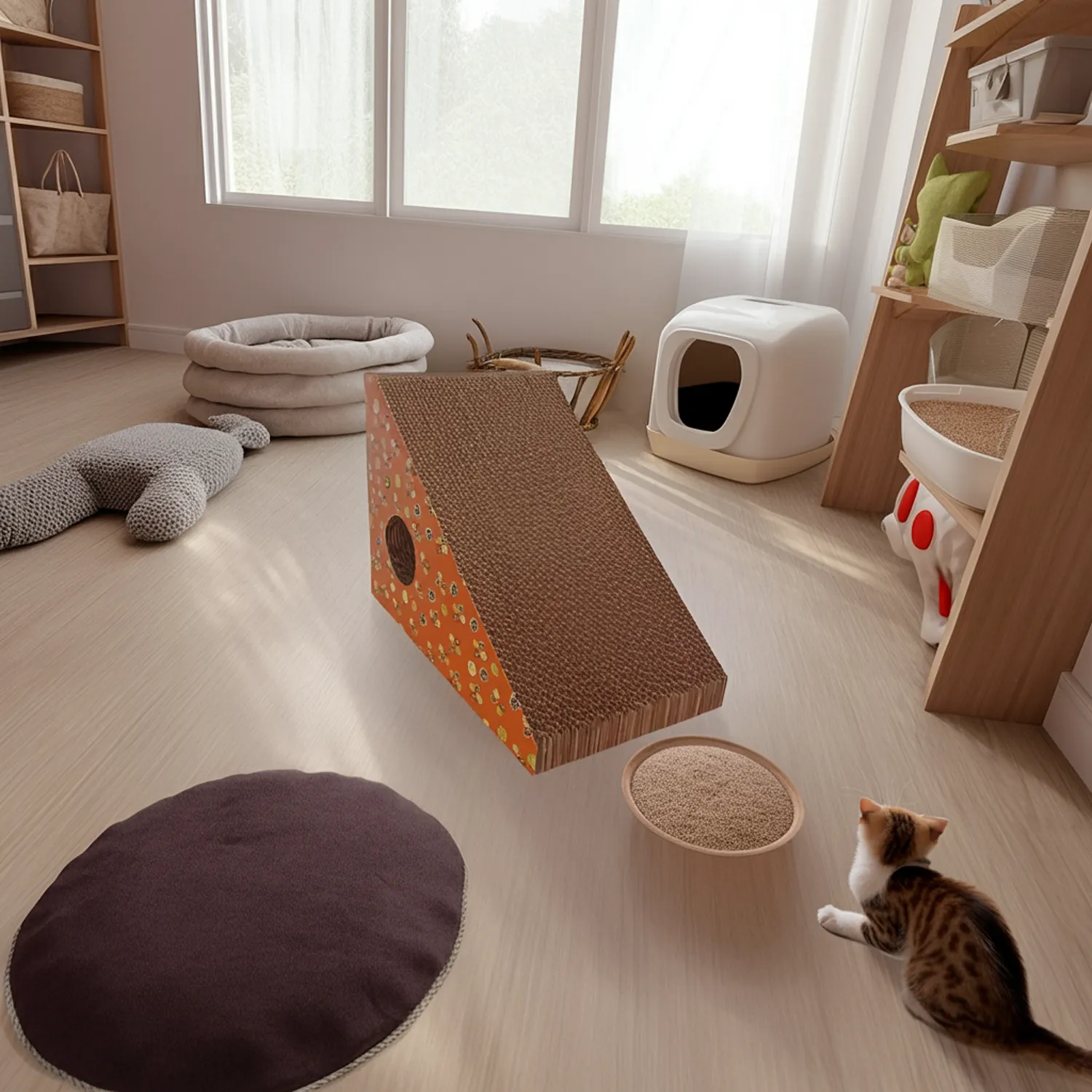 Rascador Para Gato Triangulo Petizoos