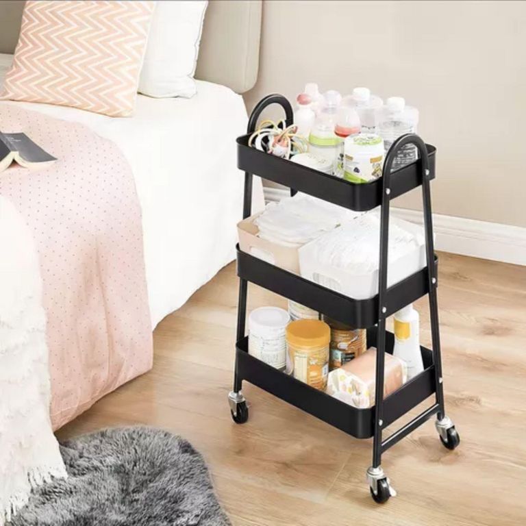 Carrito Organizador Con Ruedas - Estantería Móvil Para Libros, Juguetes O Productos De Oficina