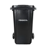 Contenedor de Basura 360 Litros Negro