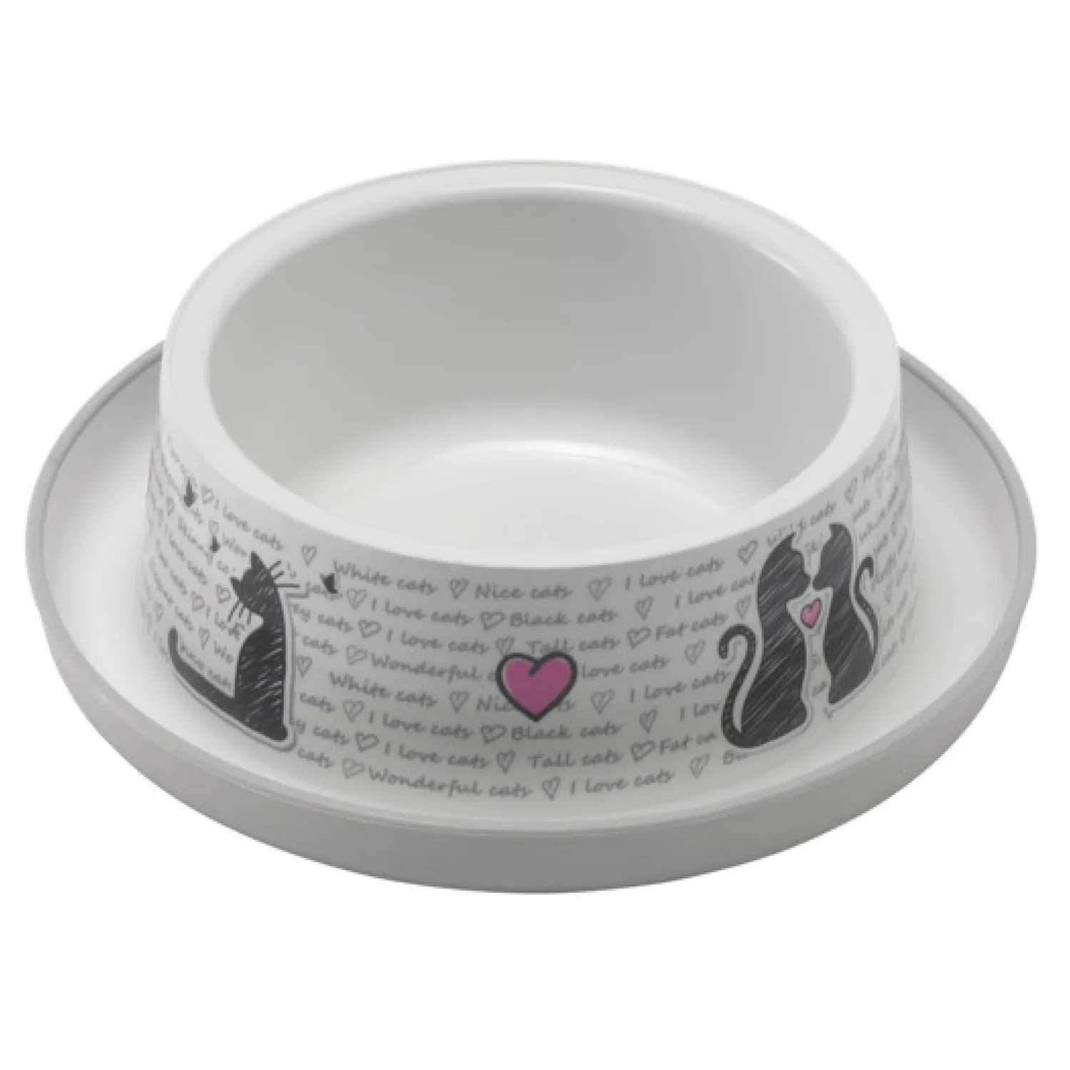 Comedero Gato Trendy Dinner 350ml Cats In Love