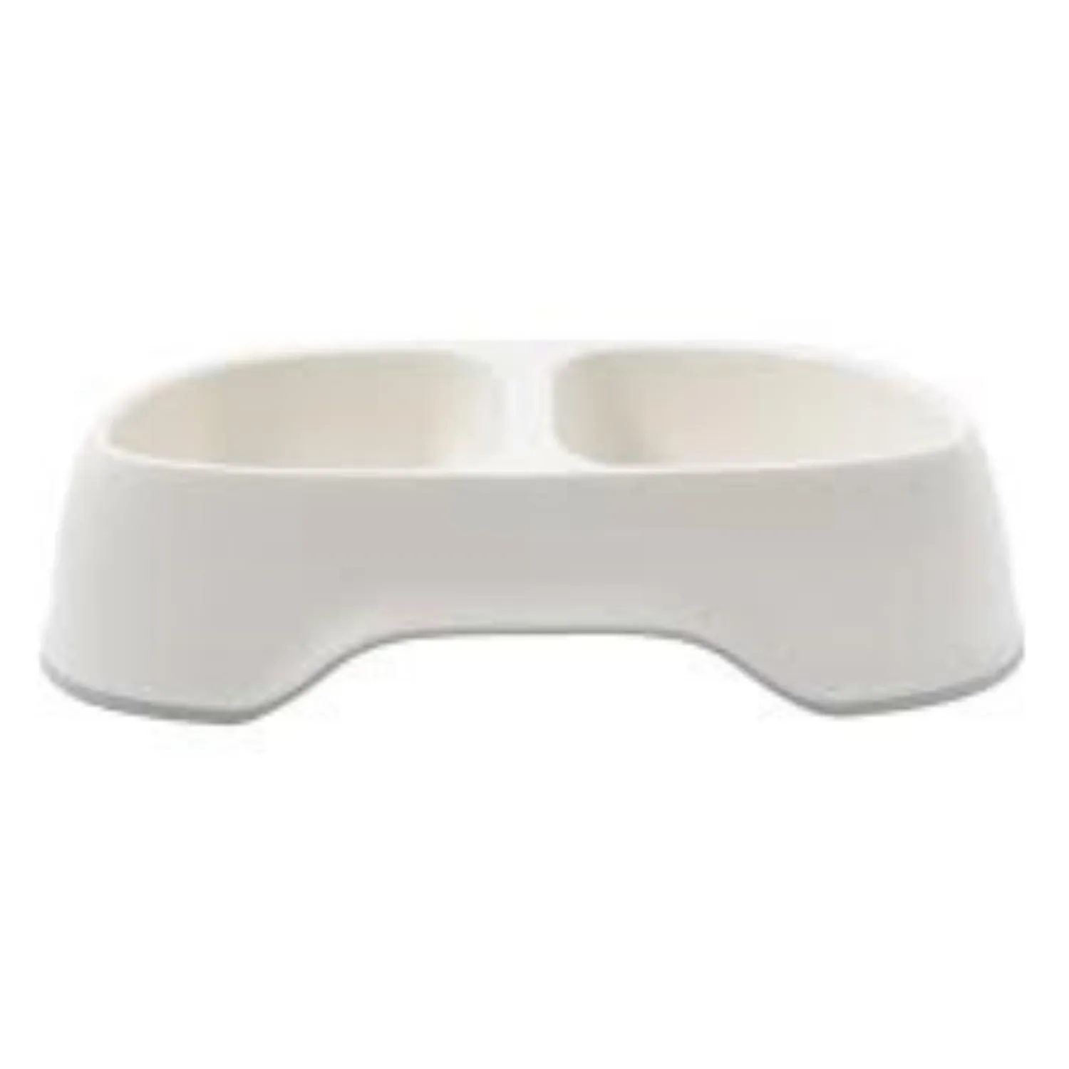 Comedero Para Perro Sensibowl Doble 700ml Blanc