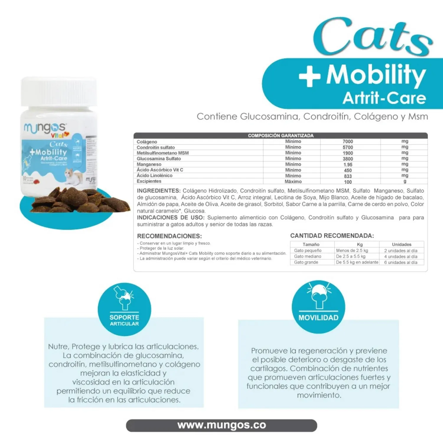 Snack para Gato Mungos Vital + Catsmobility X80und 3