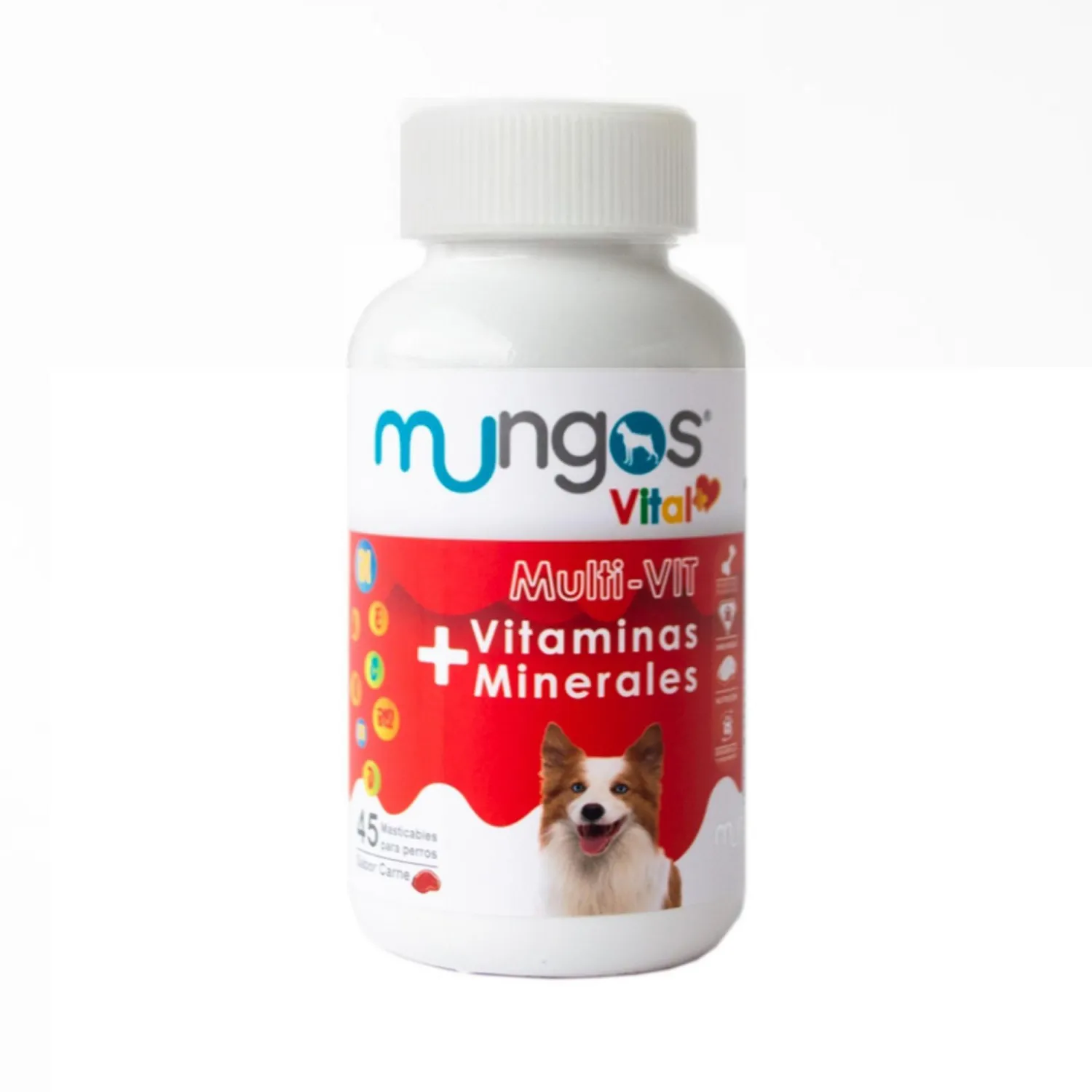 Snack Para Perro Mungos Vital + Multivit X45und