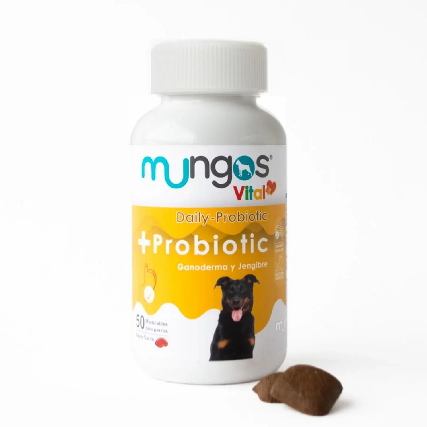 Snack Para Perro Mungos Vital + Probiotic 50und