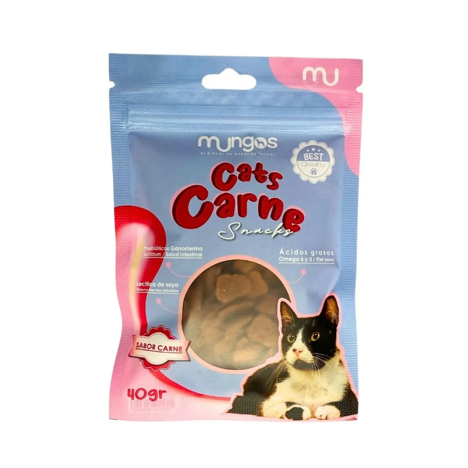 Snack para Gato Mungos Cats Carne x40gr