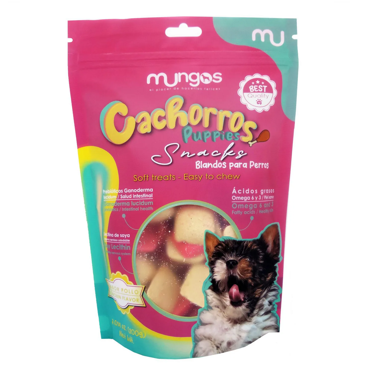 Snack Para Perro Mungos Cachorros X200gr