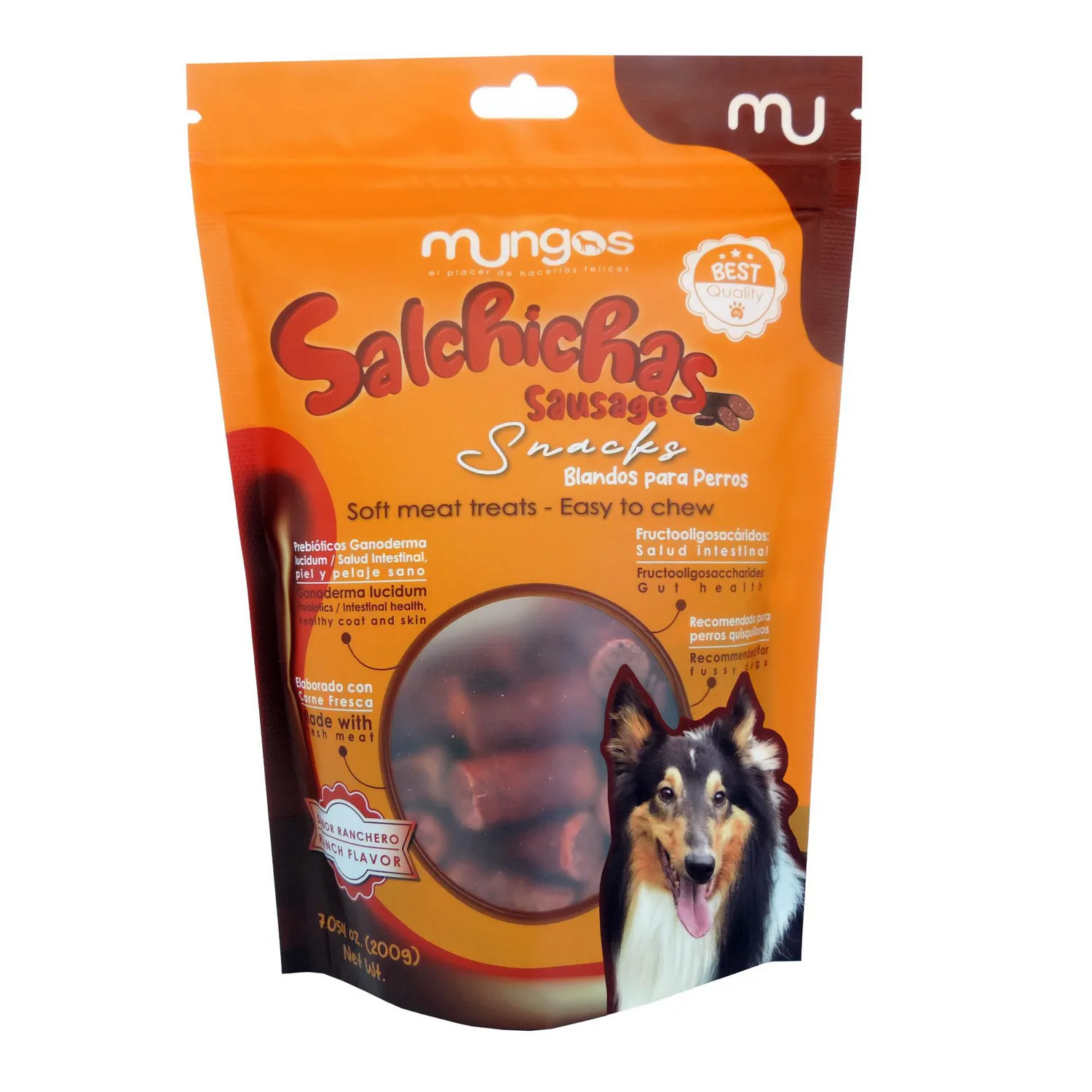 Snack Para Perro Mungos Salchichas X1000gr