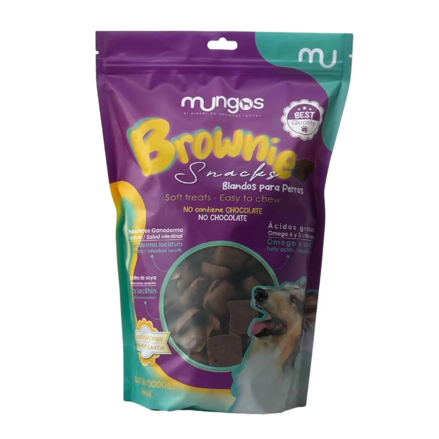 Snack Para Perro Mungos Brownie X200gr