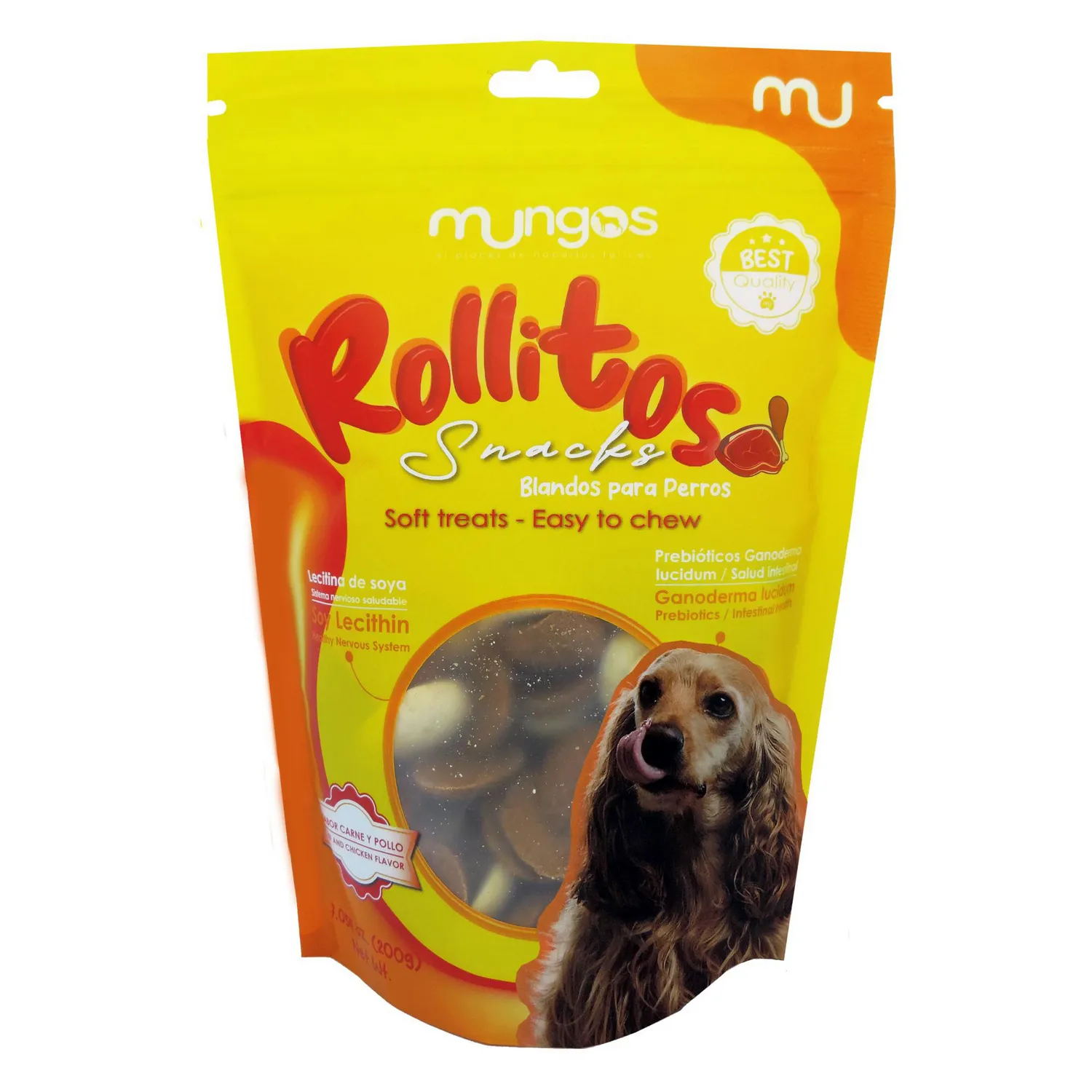 Snack Para Perro Mungos Rollitos X200gr
