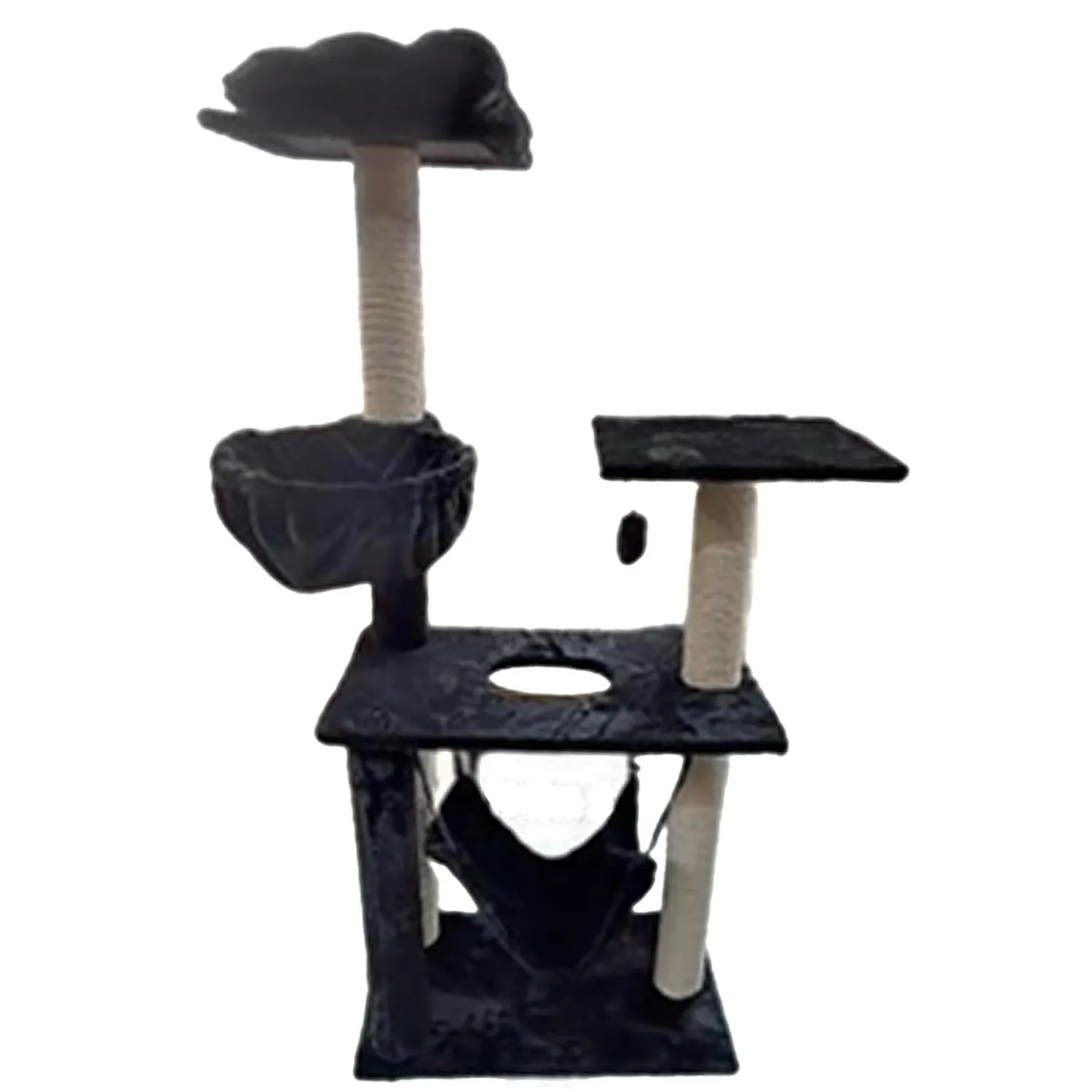 Gimnasio Para Gato Cueva Y Hamaca Petizoos
