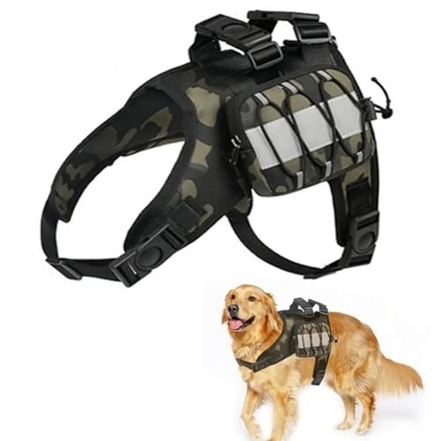 Pechera Cargador Perro Talla XL Estampado Petizo