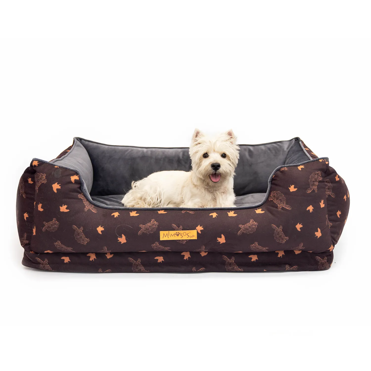 Cama Para Perro Estampada Premium Mediana Petizoos