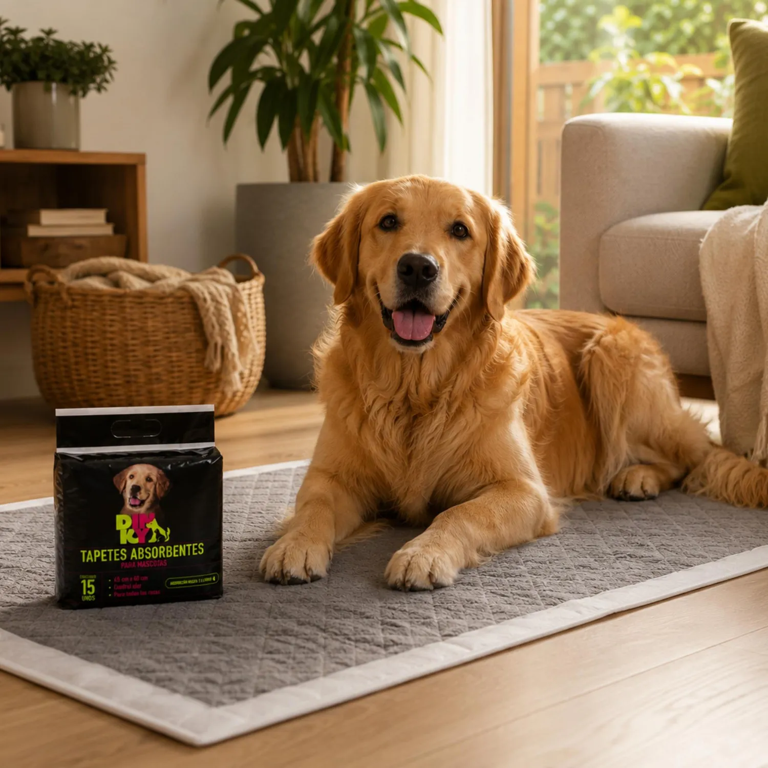 Tapetes de entrenamiento absorbentes para mascotas dinky x15 undidades 3
