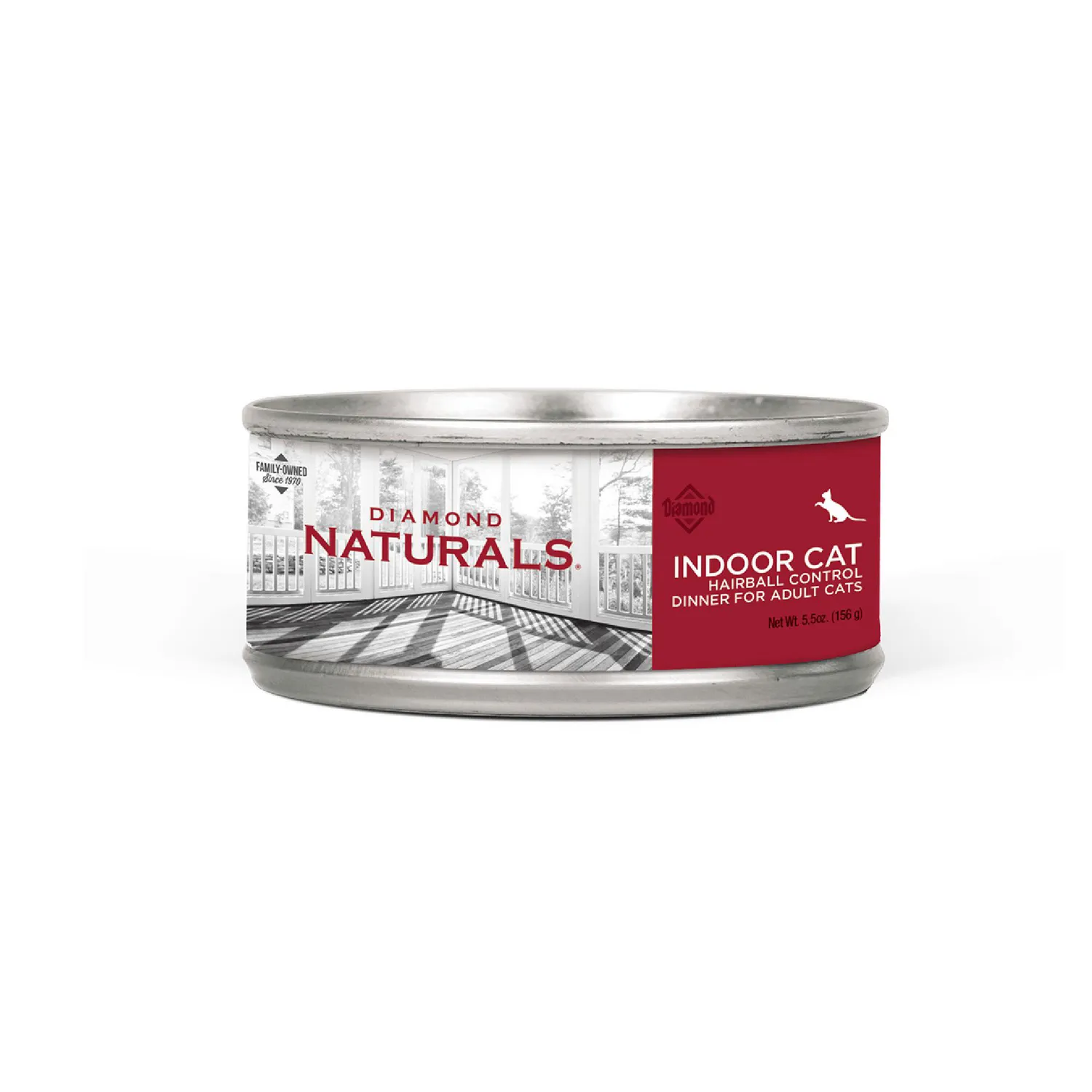 Comida Húmeda En Lata Para Gato Diamond Naturals Indoor 5.5oz