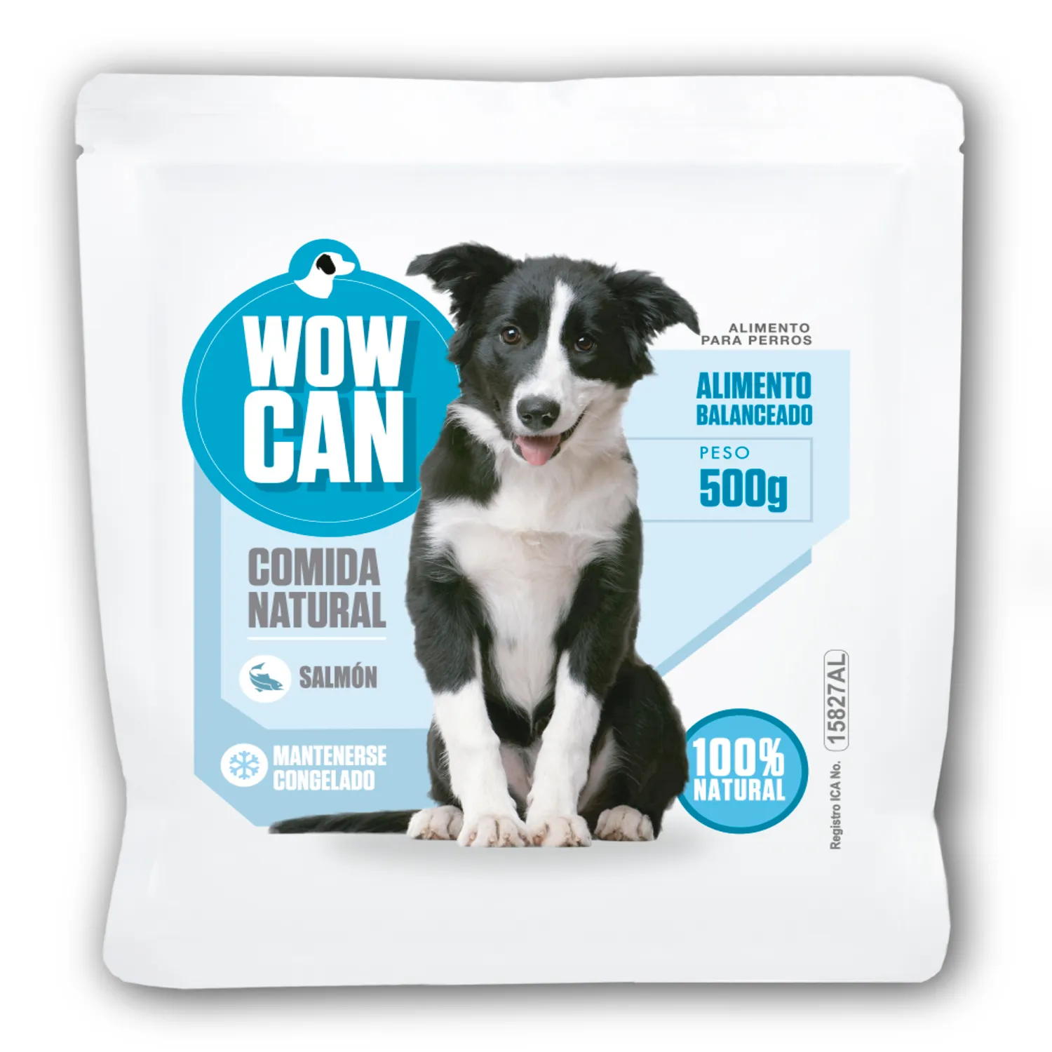 Comida Perro Congelado Salmon 300g Wow Can