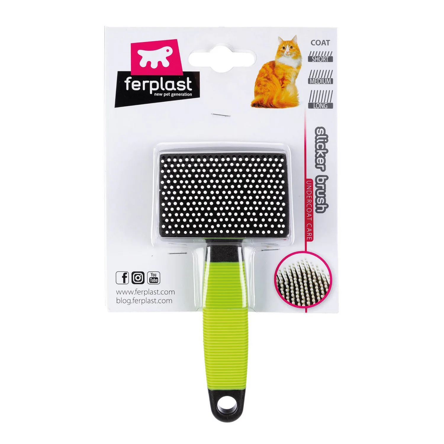Cepillo Para Gato Punta Plastica Gro