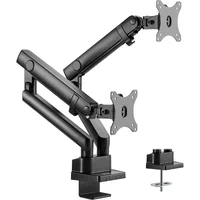 Brazo Doble Para Monitores VIVO De Hasta 35 Pulgadas Con Ajuste Neumático