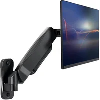 Brazo de Pared VIVO Para Monitor de 17 a 32 Pulgadas Brazo Neumático Articulado Negro